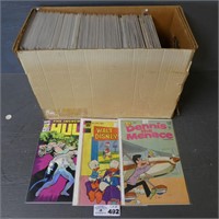 Assorted DC & Marvel Comic Books