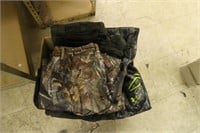 Box lot men's hunting clothing and accessories
