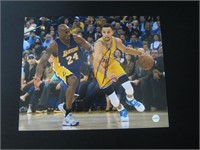 Stephen Curry Signed 8x10 Photo COA Pros