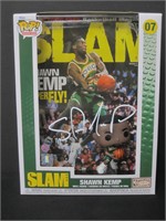 Shawn Kemp Signed Slam Funko Pop COA Pros