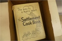SETTLEMENT Cookbook - 1943 tears on spine