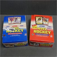 1990 & 1991 Score Hockey Card Packs - Full Boxes