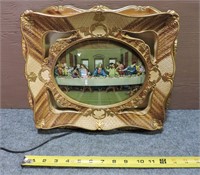 Lighted, "Last Supper" Wall Hanger