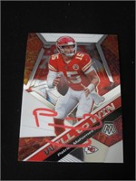 Patrick Mahomes Signed Trading Card COA Pros