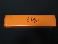 Cam Taylor-Britt Signed Pylon JSA COA