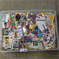 Large Tub Lot of Assorted Sports Cards