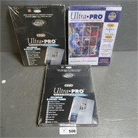 Ultra Pro 9 Pocket Pages for Sports Cards