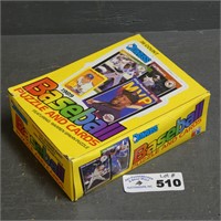 1989 Box of Donruss Baseball Cards