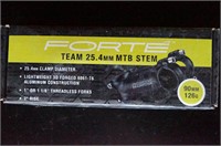 Forte Team MTB Stem  25.4mm Clamp Diameter