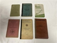 Antique Railroad Company Train Booklets