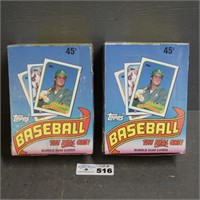 (2) Boxes of 1989 Topps Baseball Cards