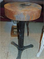 Cast Base Side Table
