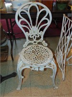 Cast Victorian Type Porch Chair