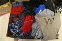 Box men's flannel pajama pants, T-shirts and misc