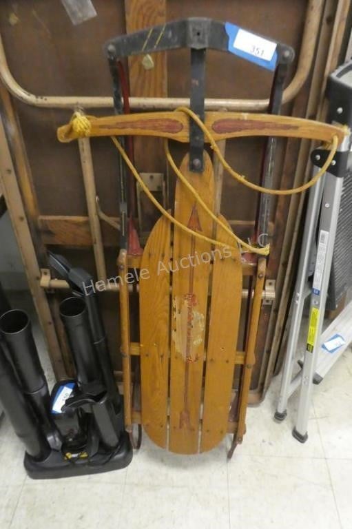 Vintage sled - 46" long
