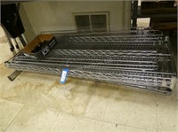 metal shelving unit 48wx18d" you assemble