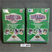 (2) Sealed Boxes of 1990 Upper Deck Baseball Cards