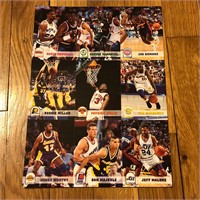 1993 Skybox NBA Hoops Uncut Promo Trading Cards