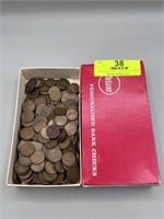 Large Lot of Various Date Wheat Pennies