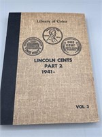 1941-1961 Lincoln Cents Book, Missing Some