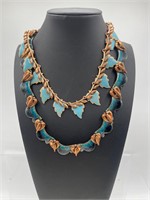 Matisse copper enamel necklaces