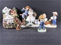 Lot of Figurines and Freestanding Decor