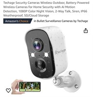 Techage Security Cameras Wireless Outdoor