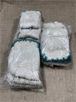 (3) 12 Pair Packs of Cloth Task Gloves