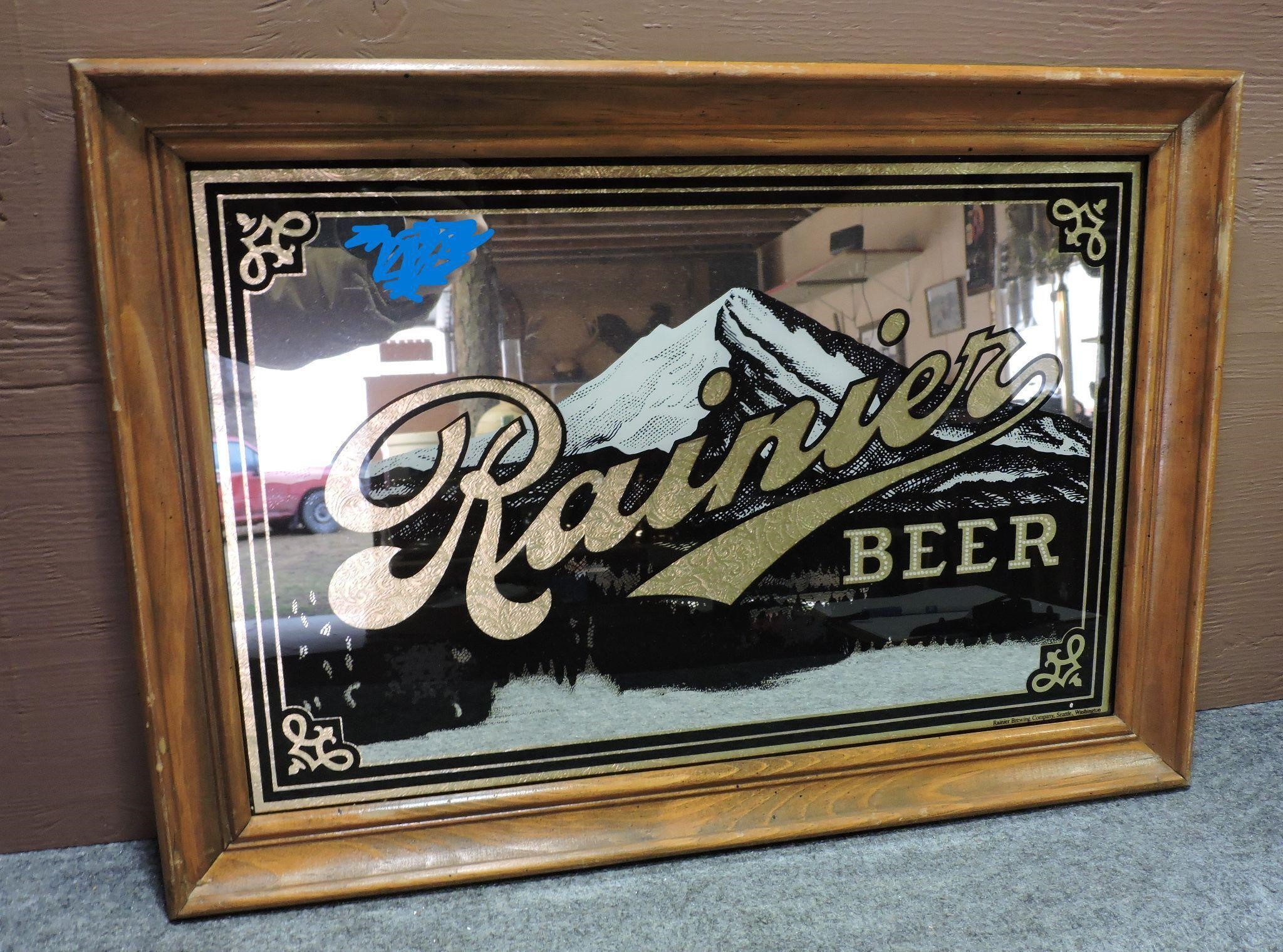 Rainier Beer Mirror