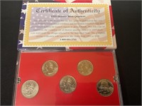 1999 uncirculated Denver mint quarters