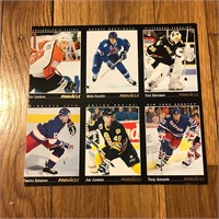 1993 Pinnacle NHL Uncut Promo Trading Cards