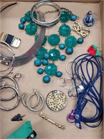 Green/Teal Jewelry Lot