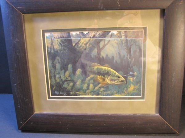 Shadow Stalker Painting Framed