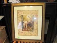 Framed Elephant Picture - Very Beautiful!!