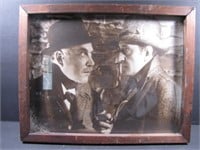 Framed Picture of Sherlock Holmes and Dr. Watson