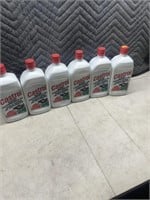 Six bottles of Castrol super snowmobile oil