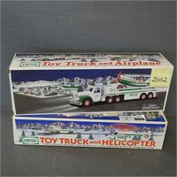 1995 & 2002 Hess Trucks