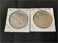 1923 and 1923-D Silver Peace Dollars