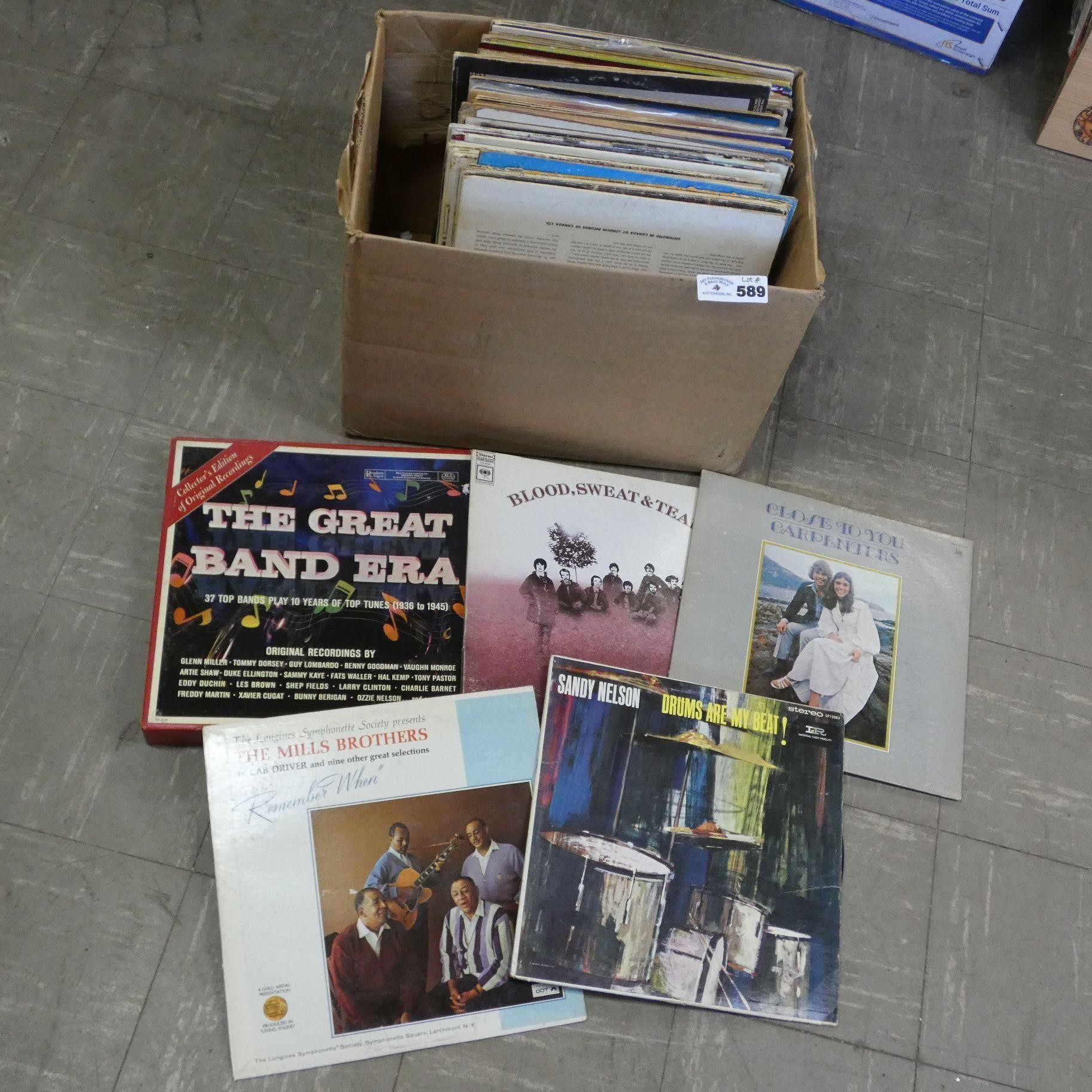 Large Lot of Assorted Record Albums