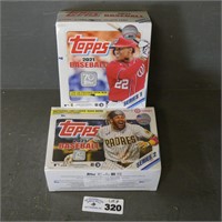 2021 Topps Baseball Sealed Boxes Series 1 & 2