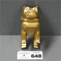 Metal Mack Bulldog Hood Ornament