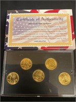 Uncirculated 2002 Gold state quarters