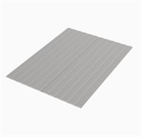 Mayton, 0.75-Inch Bed Slats with Cover, King, Grey
