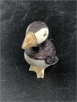 R.B. Kokuluk scrimmed ivory puffin, about 2" tall