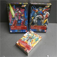 (3) Sealed Gundam Action Figure Model Kits