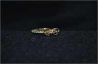 Swaroski 10k Gold Ring