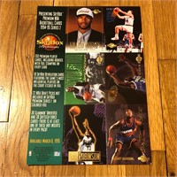 1995 Skybox Premium 2 NBA Uncut Promo Trading Card