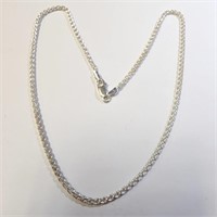 $120 Silver 8.3G 16" Necklace