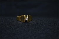 Avon 1993 gold singles ring