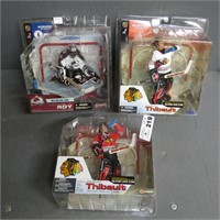 (3) McFarlane Hockey Figures